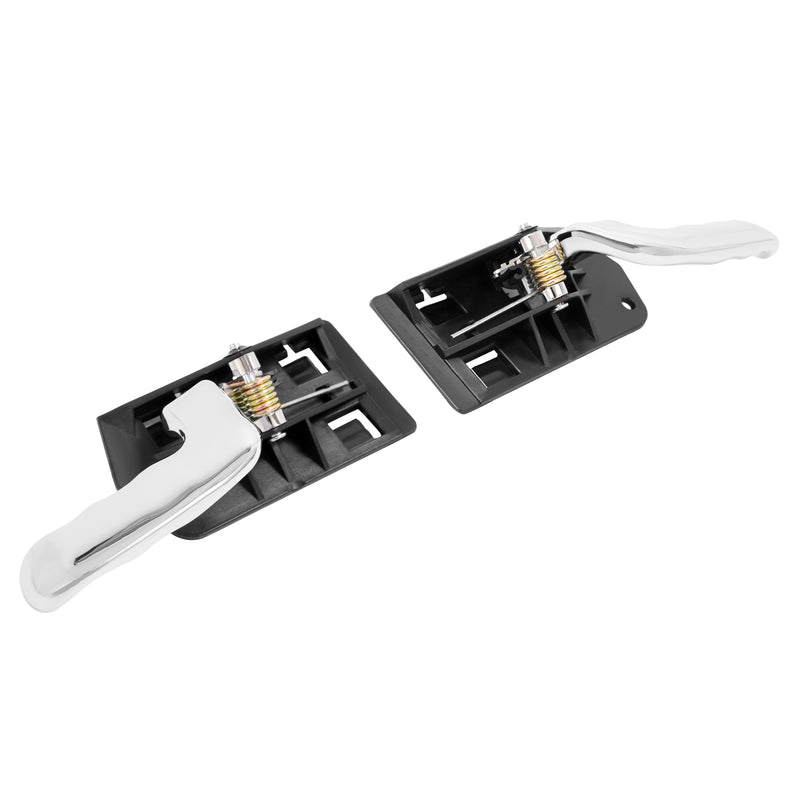 Interior Door Handles Chrome for GMC Sierra 1500 2002-06 Driver Passenger Side