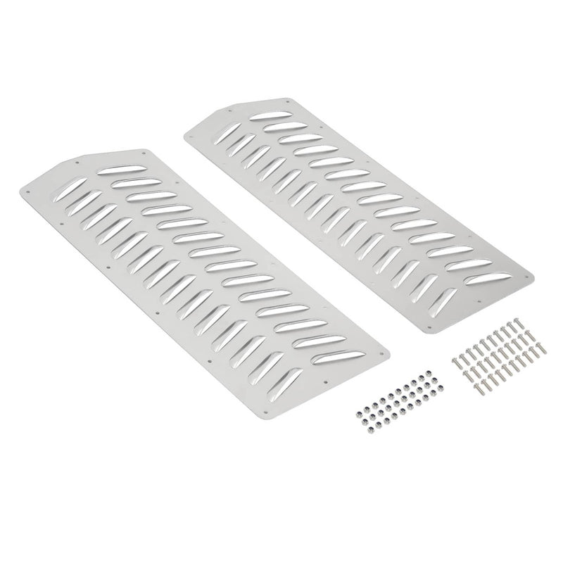 DURAFORCE Universal Car Parts Hood Louver Vent Panel Set Hood Cooling Kit