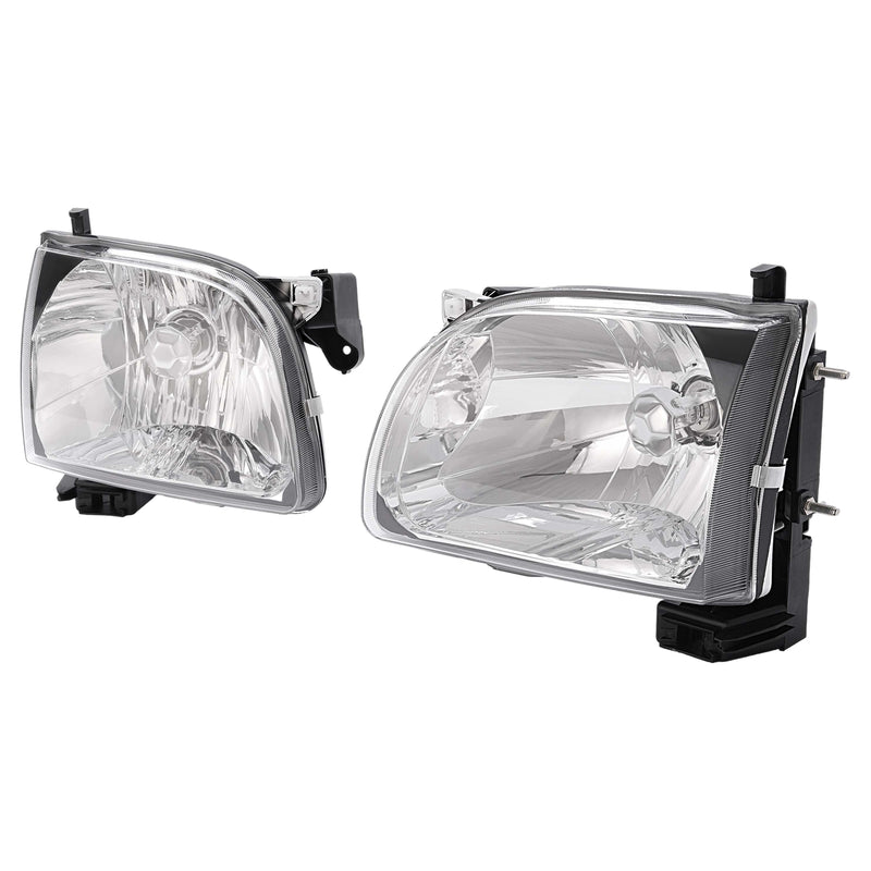 Headlights Headlamps W/Bulb Driver Passenger for Toyota Tacoma 2001-2004