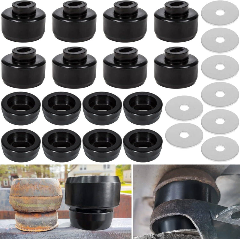 7-141 Body Cab Mount Bushing Kit for Chevy Silverado GMC Sierra 1500/2500 99-14