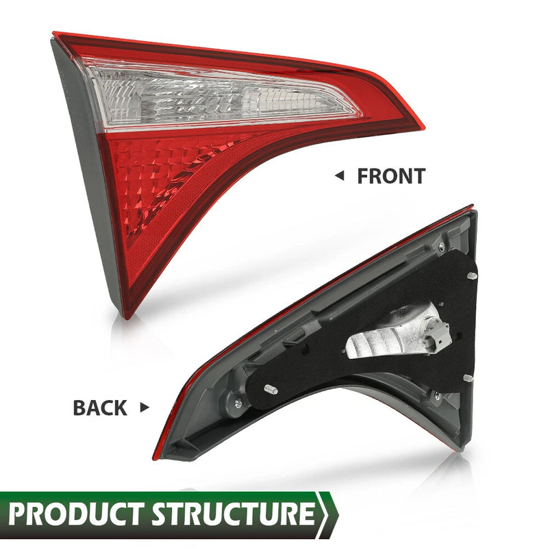 For 2014 15 2016 Toyota Corolla Tail Light Brake Lamp Inner Left Driver Side DOT