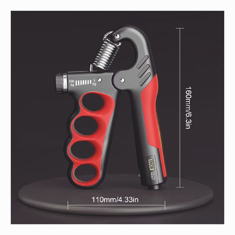 Adjustable Grip Strength Trainer 5-100kg Hand Gripper Workout for Men Women