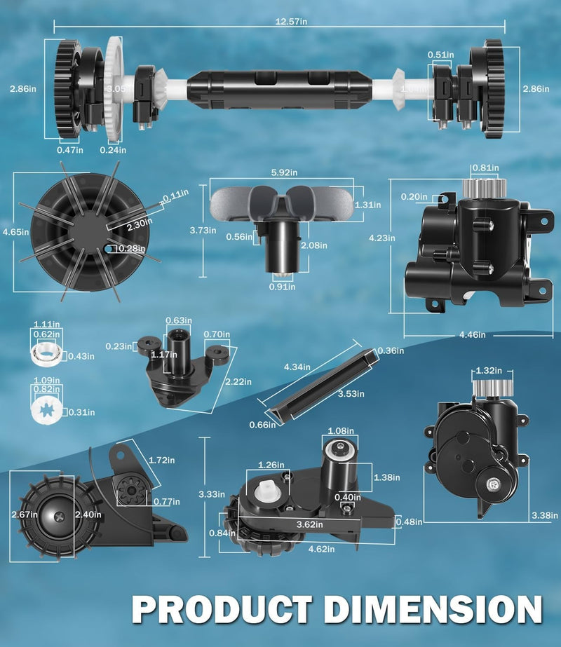 R0995100 Tune Up Kit Rebuild Parts for Polaris Quattro P40 P4000 Pool Cleaner
