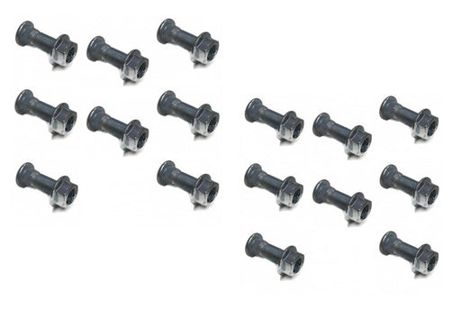 DURAFORCE Wheel Studs Nuts 3/8 for Polaris 2003 to 2007 Predator 500 2010 Ranger EV 16 Pc