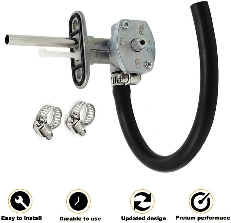 Fuel Valve Petcock Lever for Yamaha Kodiak 400 YFM400FA YFM450FA 4x4 2000-2006