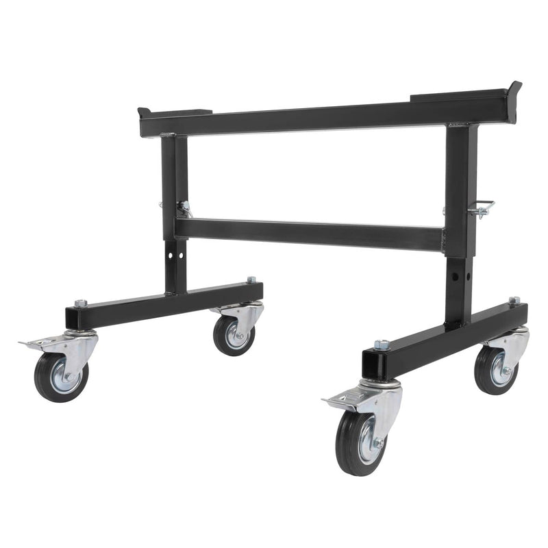 DURAFORCE Adjustable Chassis Stand for Sprint Midget Car 16-20in Locking Casters 2 Pieces