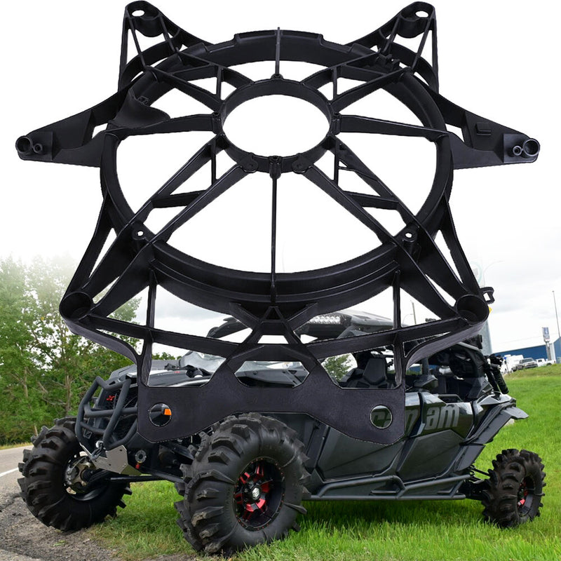 Radiator Cooling Fan Cover Assembly for Can-Am Maverick X3 Max 2017-2025