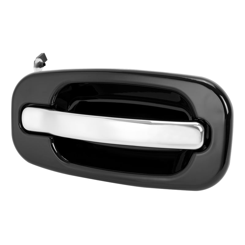 Front Exterior Door Handles Set Left Right Chrome for Silverado Sierra 1999-2006