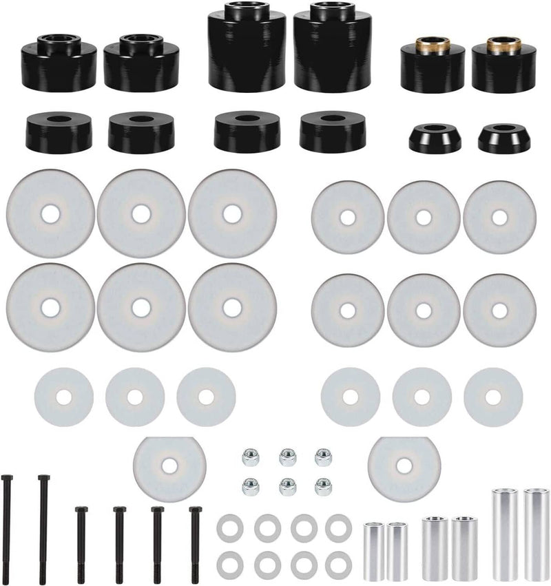4.4123R Body Cab Mount Bushing Kit for 1980-1998 Ford F150 F250 F350 2WD 4WD