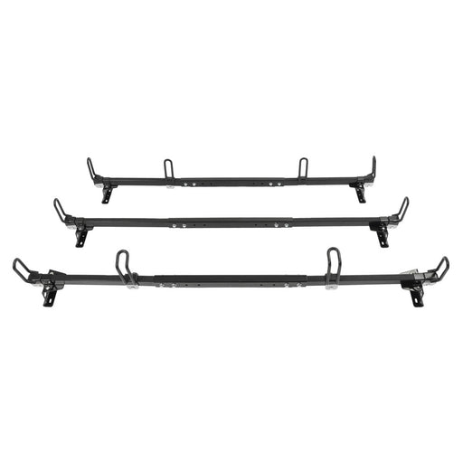 DURAFORCE 65 Inch 3-Bar Cargo Van Ladder Roof Rack for Nissan NV 1500 2500 3500 750 Lbs