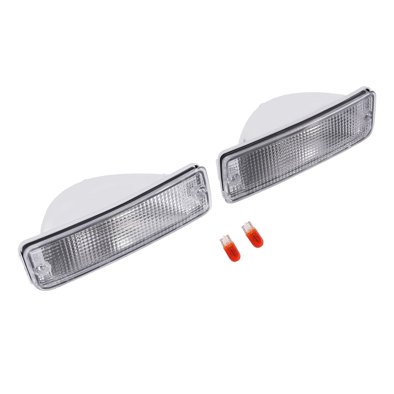 #8152089134 Clear Signal Bumper Lights for Toyota Pick-Up Truck 2WD 92-95 2X