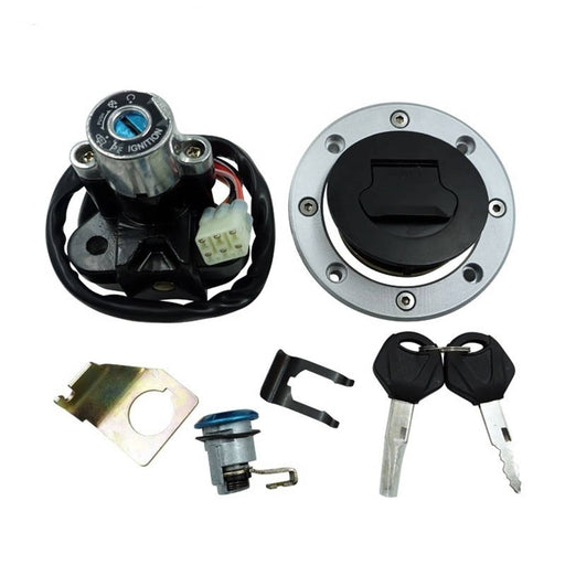 DURAFORCE Ignition Switch Fuel Gas Cap for Suzuki GSXR600 GSXR750 GSX1400 GSXR1000