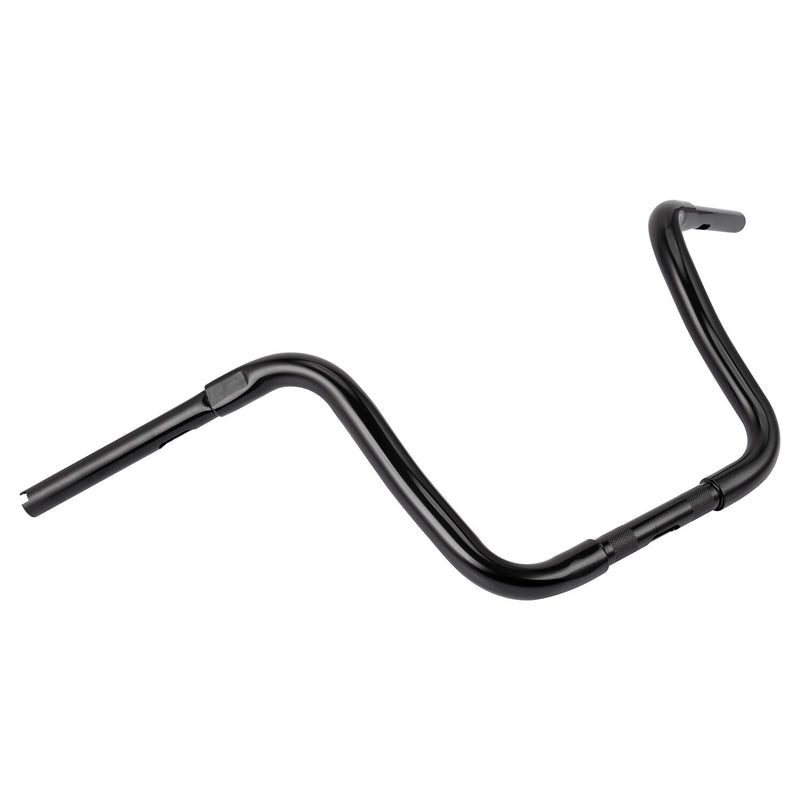 Black 12 Inch Rise Ape Hangers Handlebar for Harley FLST FXST Sportster XL Dyna