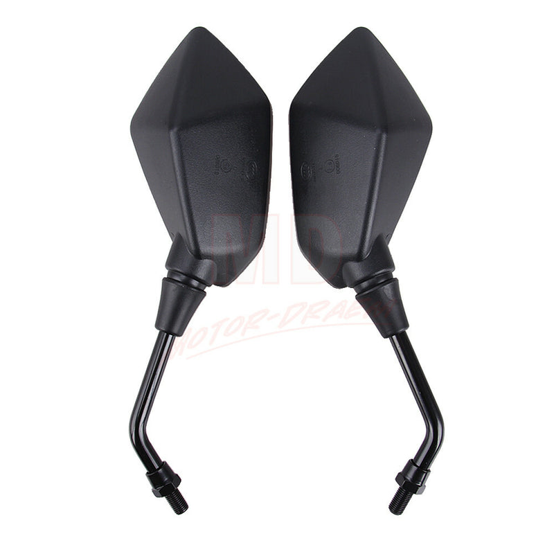 Universal 7/8" Handlebar Mount Clamp Rear View Side Mirrors for Motorcycle ATV