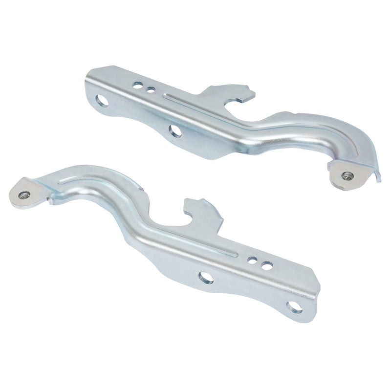 Hood Hinges Set for Dodge Durango 2011-2024 Silvery Driver Passenger Side