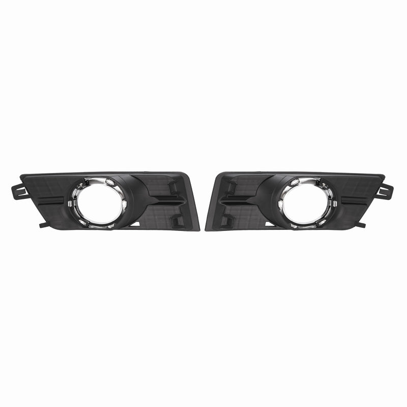 Left And Right Side Fog Light Cover Bezel Trim Chrome for Cadillac SRX 2010-2016