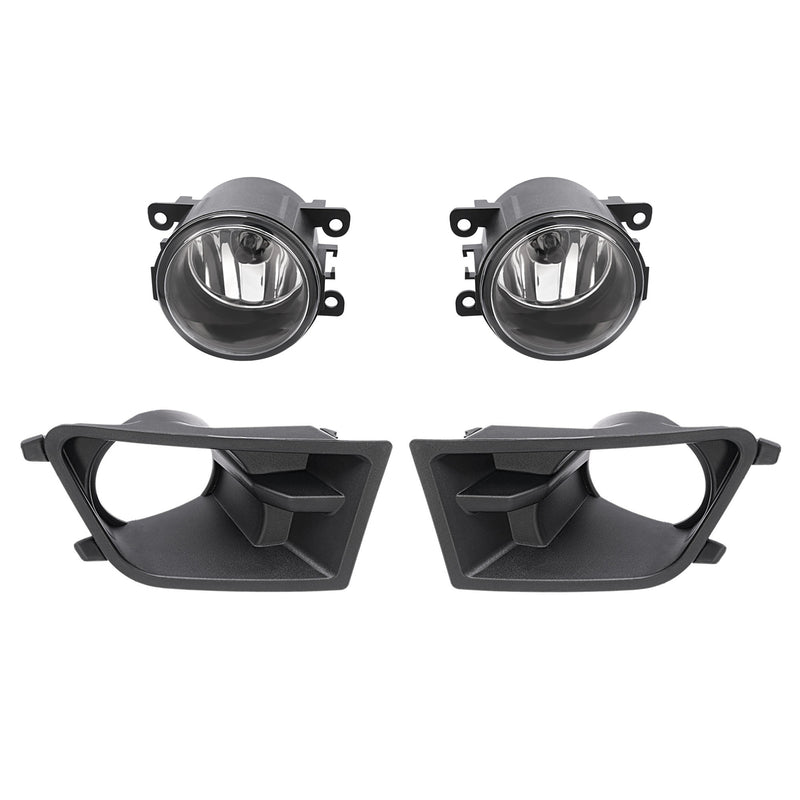 Front Bumper Fog Lights Driving Lamps And Bezels for Ford Mustang 2010-2012 Left