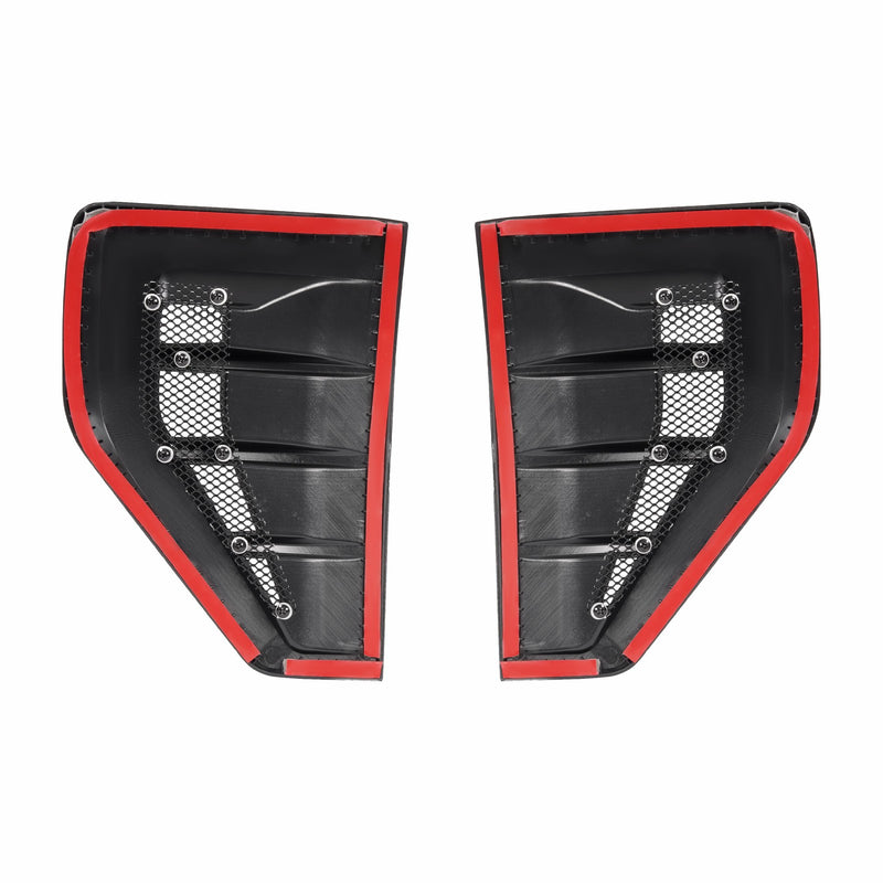 Air Fender Vents for Ford F-150 F150 2021-2025 Front Driver Passenger Side