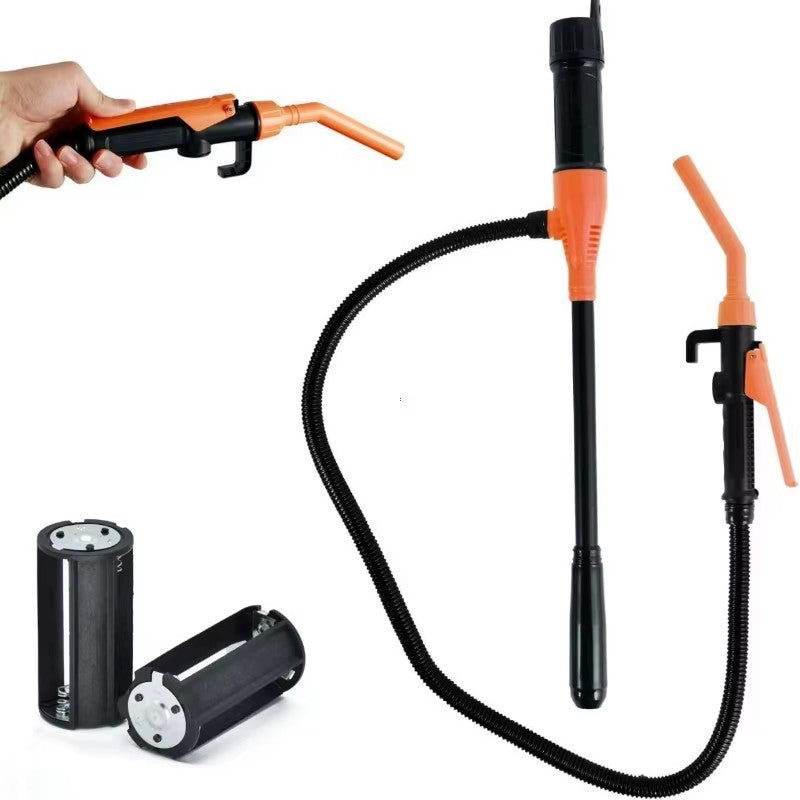 Portable Battery Powered Liquid Transfer Pump 2.4GPM Gasoline Diesel Fuel