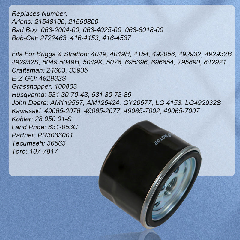 Oil Filter Fit For BS 5076 795890 492056 492932 696854 4154 5049
