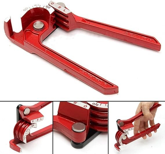Tubing Tube Bender for Aluminum Copper Steel 1/4 5/16 3/8 Fuel Brake Line