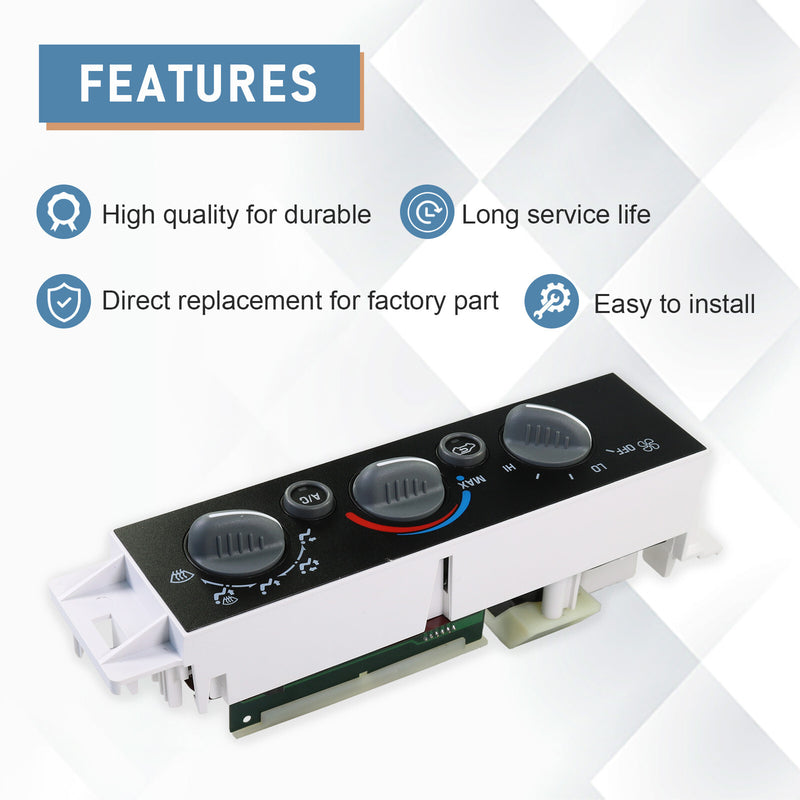 A/C Heater Climate Control Switch for Chevy GMC C1500 C3500 K1500 K3500