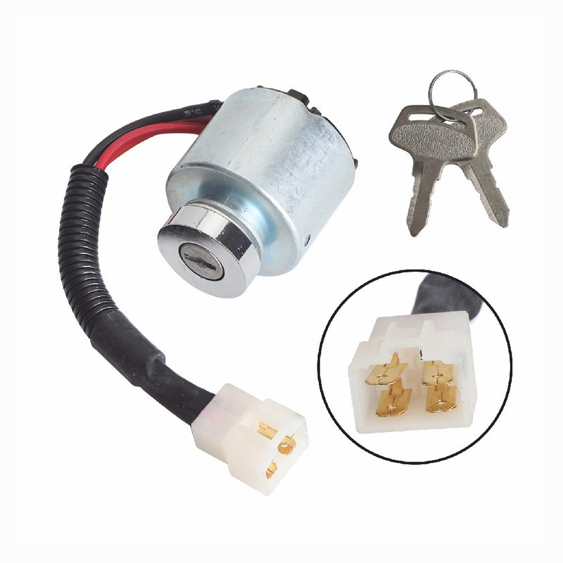 Ignition Switch for Kubota 66101-55200 Bx1500D Bx1830D Bx2200D Bx2230D