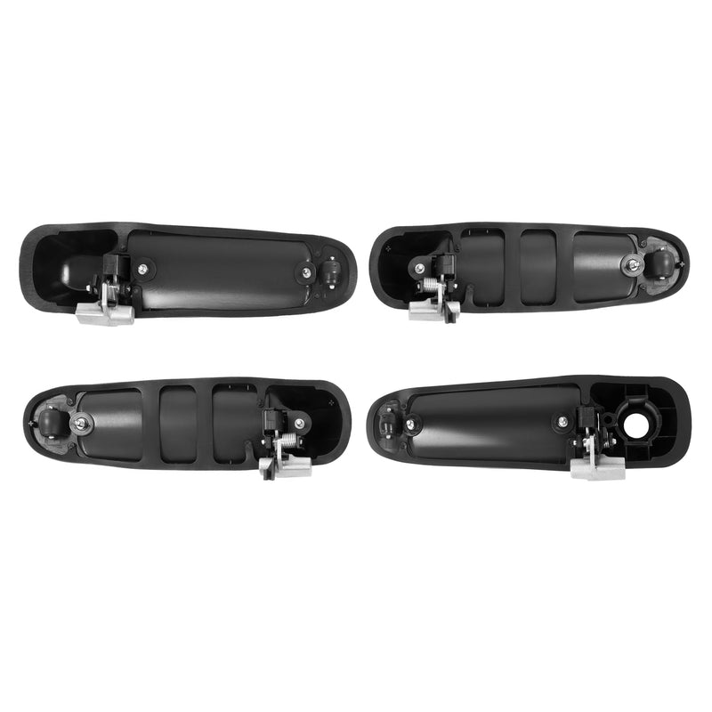 Exterior Door Handle Set for Dodge Ram 1500 2002-2011 Front Rear 4 Pieces