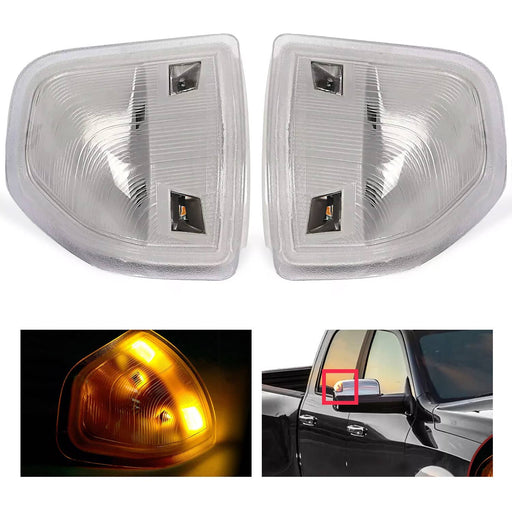 DURAFORCE LED Side Tow Mirror Turn Signal Lights for Dodge Ram 1500 2500 3500 2010-2022