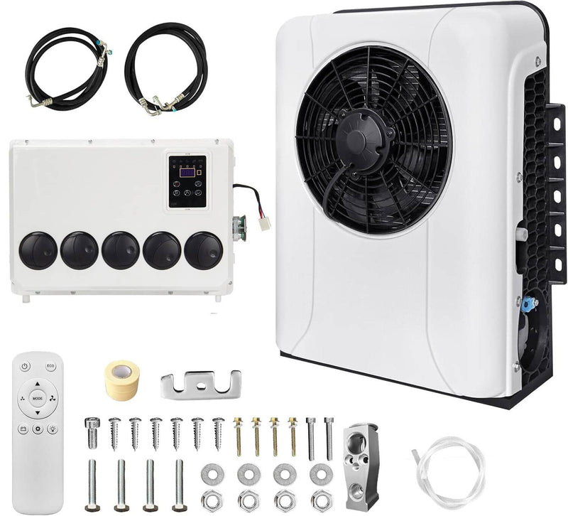 12000BTU 12V Truck Cab Air Conditioner Split AC for Semi Bus RV Caravan