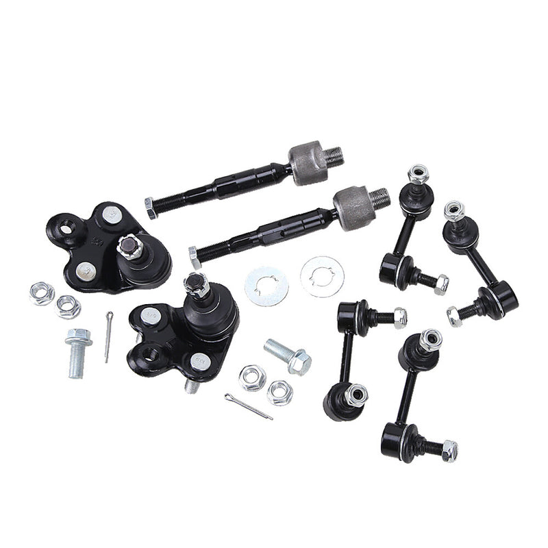 12x Front Lower Control Arms Sway Bars Suspension Kit for 2006-2011 Honda Civic