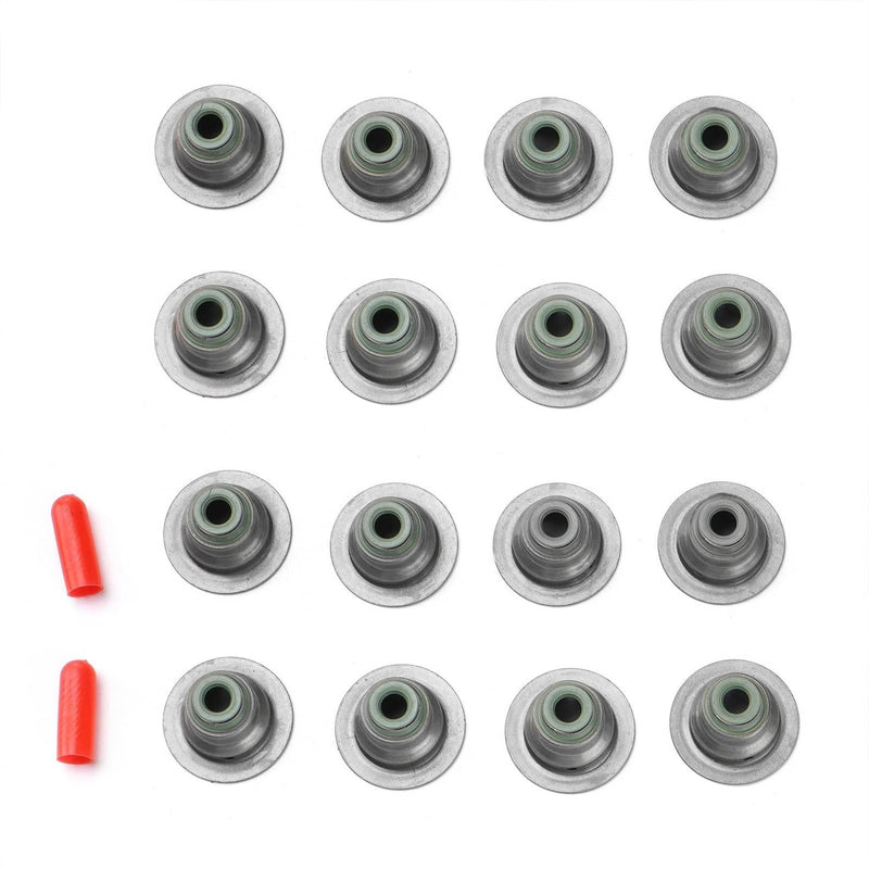 Head Gasket with Bolt & 16pcs Rocker Arm Valve Lifter Set for Chevy GMC Buick 2.