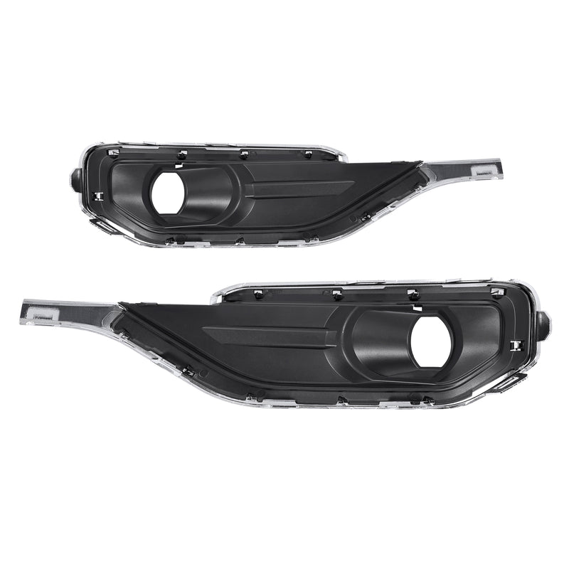 Fog Light Trim Bezel Chrome for GMC Acadia 2017-2019 Passenger Driver Side