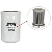 DURAFORCE Air Hydraulic Oil Filter Kit for Bobcat T180 T190 Skid Steer Track Loader