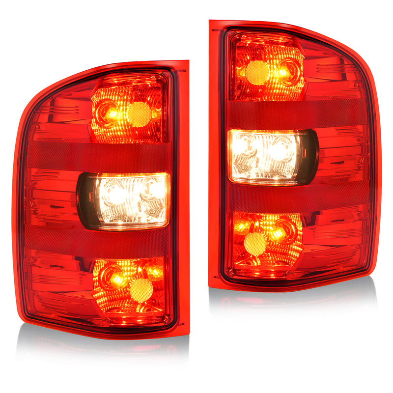 Rear Tail Lights for Chevy Silverado 2007-2013 2014 1500 2500 3500 Left Right