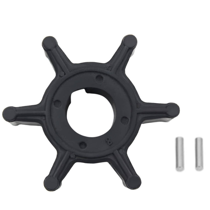 DURAFORCE 6L5-44352-00 Water Pump Impeller 3AMS With Pin for Yamaha 4-Str 2.5HP Outboard