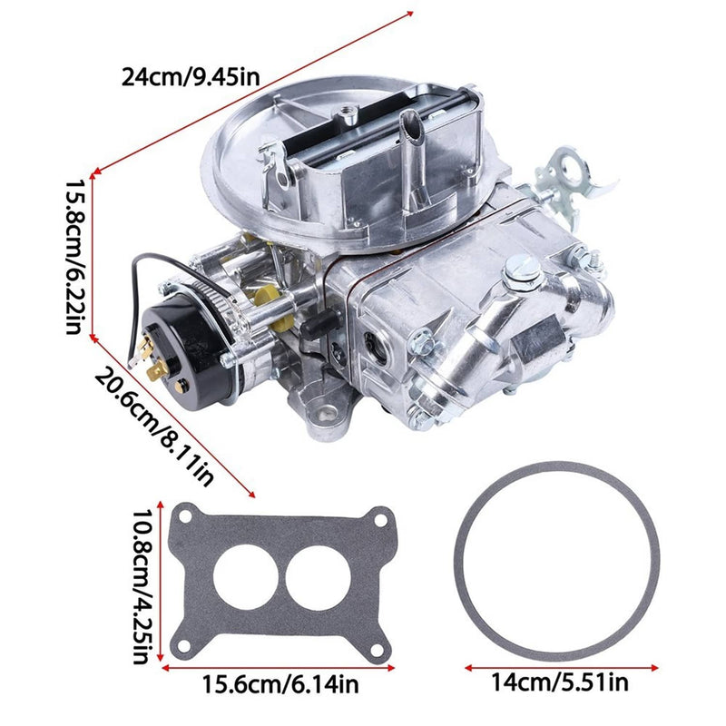 0-80500 2BBL Carburetor 500 CFM Electric Choke for Holley Street Avenger 2300