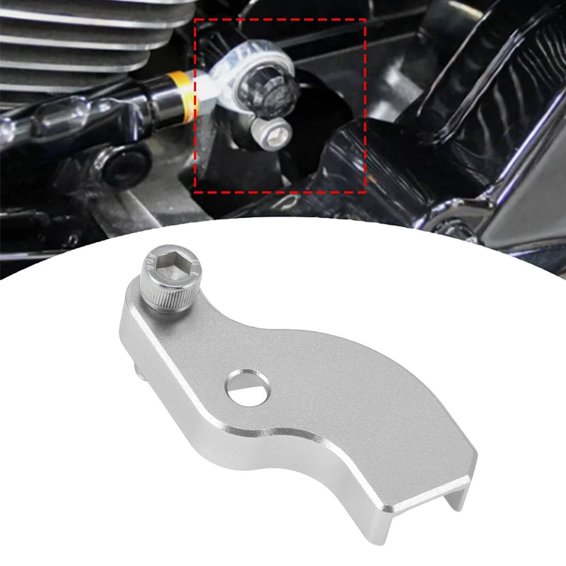 Chrome Gear Shift Neutral Assist Bracket for Harley Softail FLFB Touring Glide