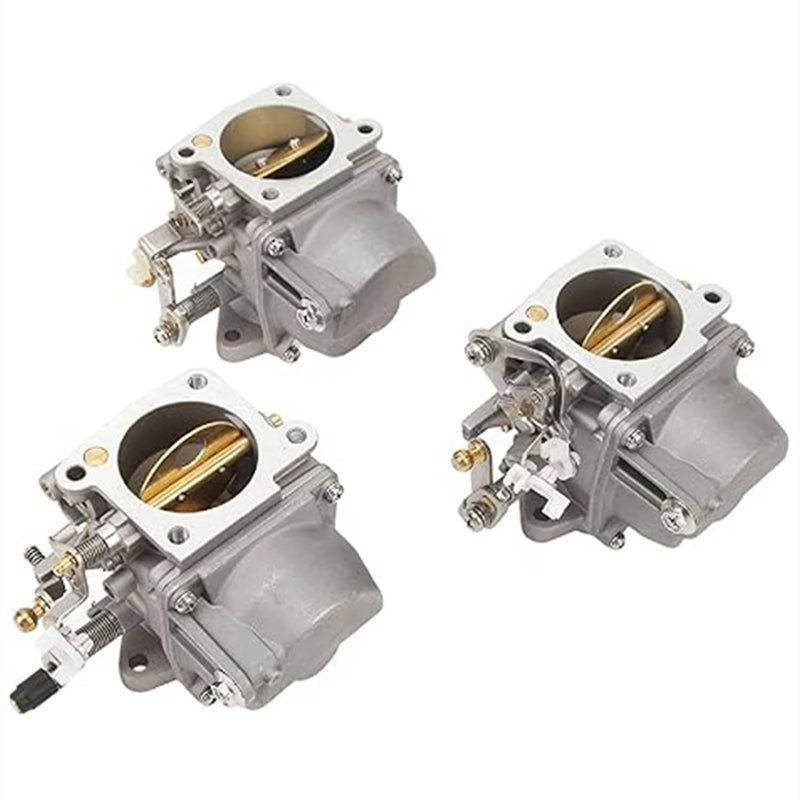 DURAFORCE 6H1-14301 6H1-14302 6H1-14303 00 Carburetor Set for Yamaha 2T 90HP Outboard