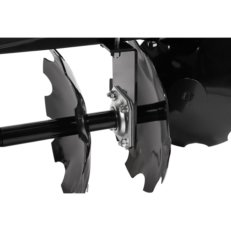 4FT Tow-Behind Notched Disc Harrow for ATV UTV Trailer Tilling w/ 2" Towball