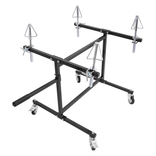 DURAFORCE Foldable Wheel Paint Stand for Panel Painting Auto Body Parts and Rims