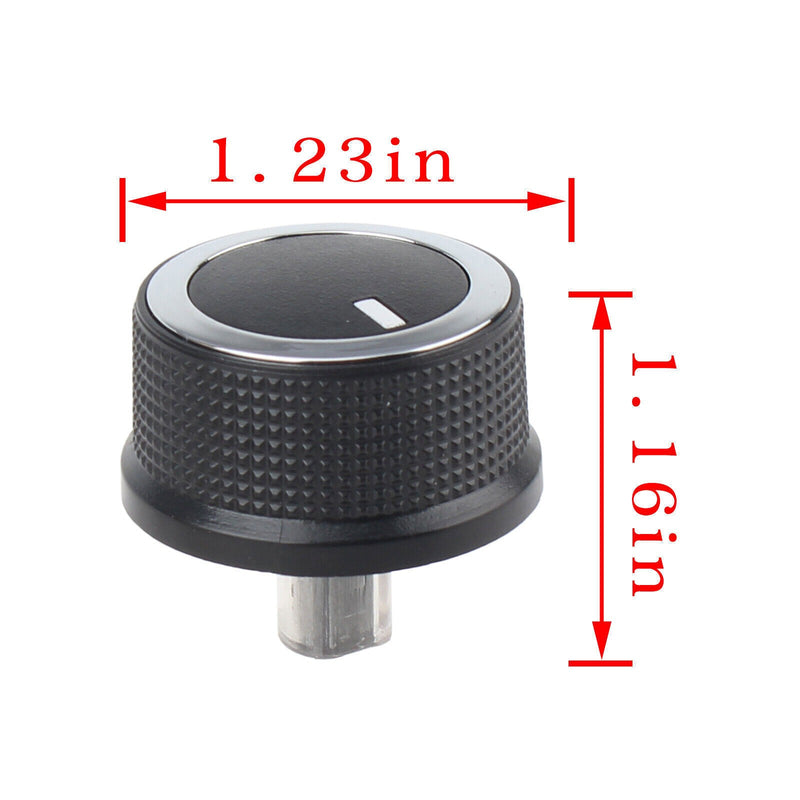 3x Heater A/C Temp Control Knob for Chevrolet GMC Express Savana 1500