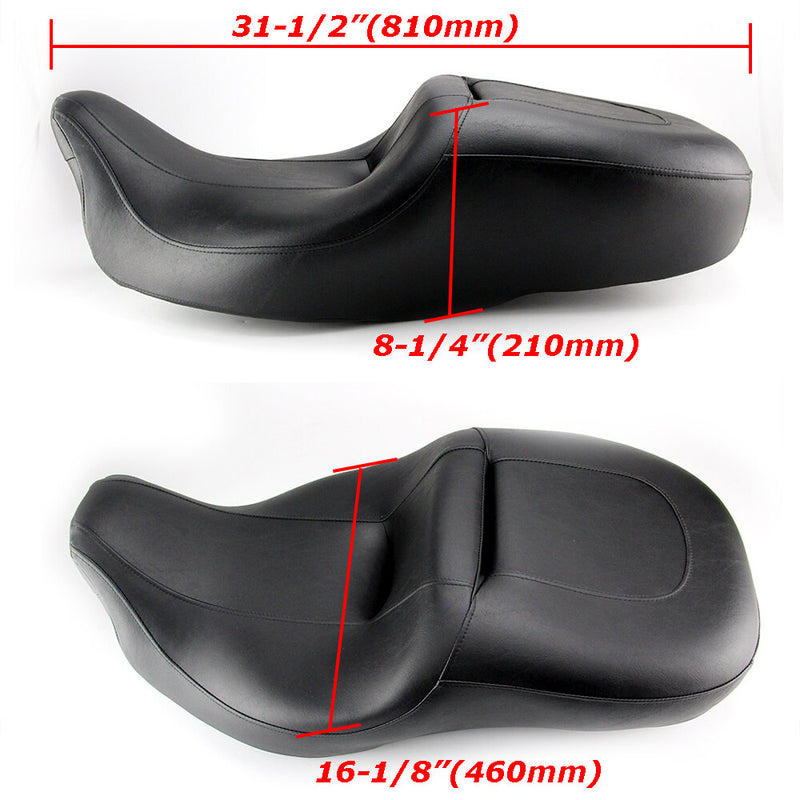 Driver Passenger Two Up Seat for Harley Electra Glide Ultra Classic 08-Up