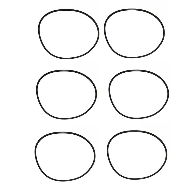 DURAFORCE 0765554 0335523 Cylinder Head Rubber O-Ring for Johnson Evinrude OMC 6Pcs