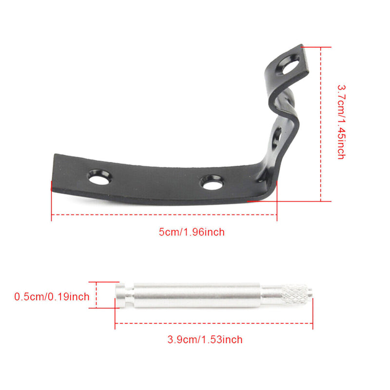 Glove Box Lid Hinge Repair Brackets Kit for Audi A4 S4 RS4 B6 B7 8E