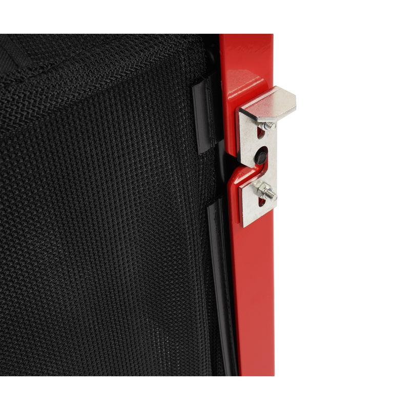 Side Mount Grass Catcher Frame for Universal Red Black Powder Coated