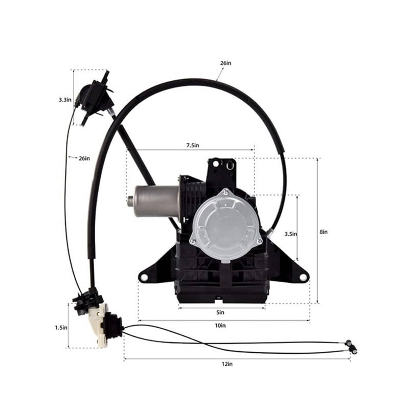Power Sliding Door Motor w/Cables Right Side for Honda Odyssey 2005-2010