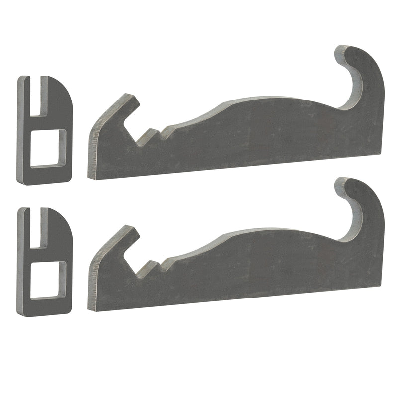 2pcs Steel Quick Attach Bracket 1-1/2" for Cat Fusion Coupler Loader Mounts