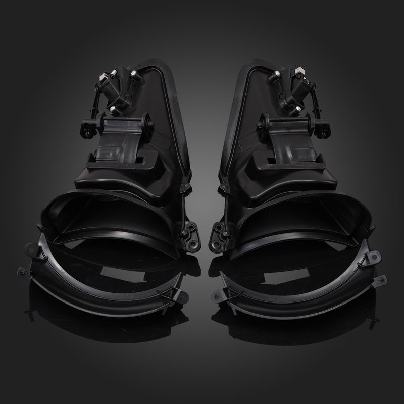 Pair Fairing Air Duct for Harley Touring CVO Road Glide FLTRXSE 2018-2022 Black