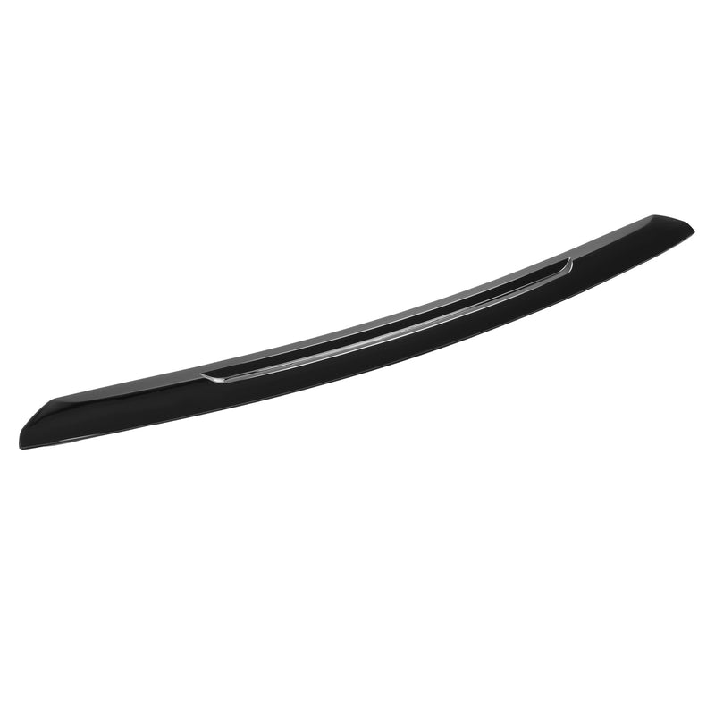 Front Upper Hood Molding Trim Cover Painted Black for GMC Acadia 2020-2023